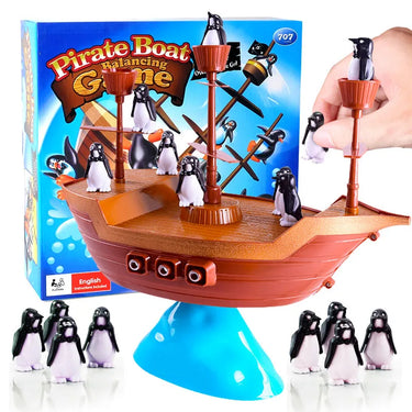 Balanza de Barco Pirata | Comodidad y Emoción - Diversión de Juego de Mesa